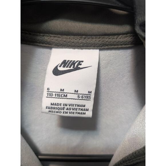 Nike Boys Camo Green Athletic Track Jacket Zip Up Size M (5-6) School - Picture 4 of 7